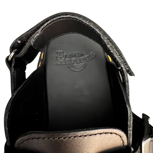 Dr. Martens Jorge II Leather Slingback Clog Black Sandals, 9/M 10/W WORN ONCE - Picture 8 of 10